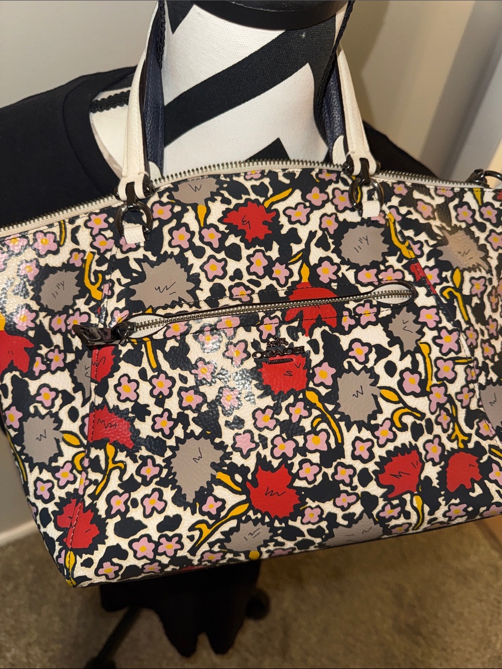 Coach Prairie Satchel Poppy Edition Purse